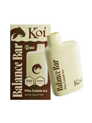 Koi Balance Bar CBD Vape - Pina Colada Ice