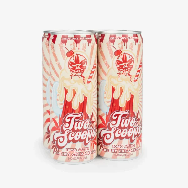 Foundry Nation Two Scoops - Cherry Cream Float - 10mg D9