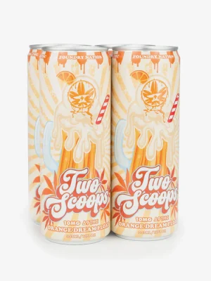 Foundry Nation Two Scoops - Orange Dream Float - 10mg D9