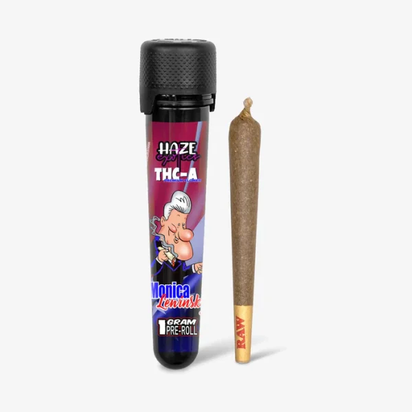 THC-A Flower / Monica Lewinsky / 1g Preroll / Haze Exotics