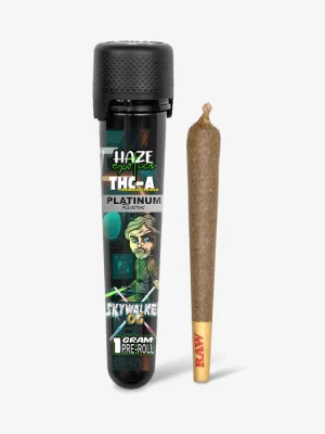 THC-A Flower / Skywalker OG / 1g Preroll / Haze Exotics Platinum Reserve