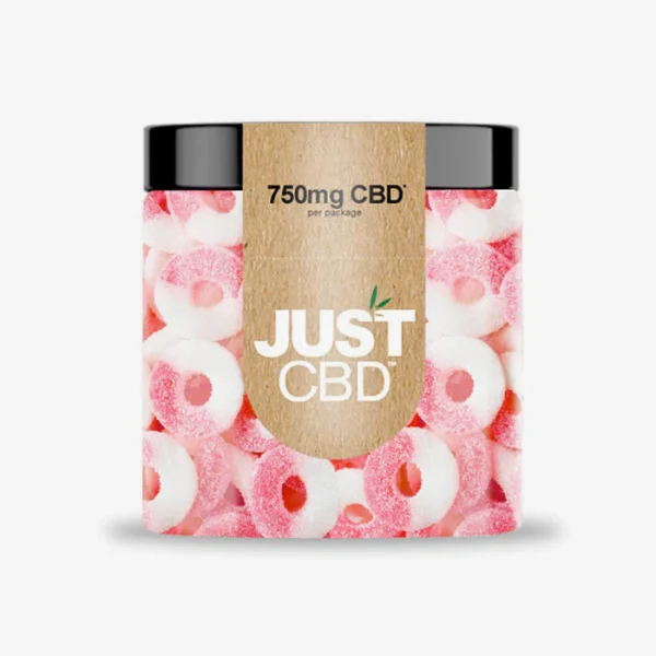 Gummy Rings - 250/500/750/1000mg Watermelon - Just CBD