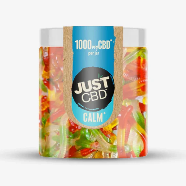 Sugar Free Gummy Worms - 250/500/750/1000mg - Just CBD