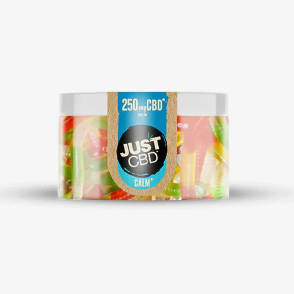 Sugar Free Gummy Worms - 250/500/750/1000mg - Just CBD