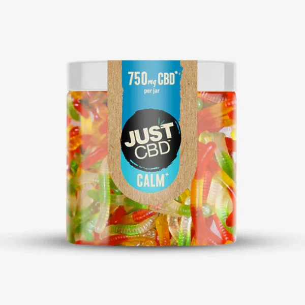 Sugar Free Gummy Worms - 250/500/750/1000mg - Just CBD