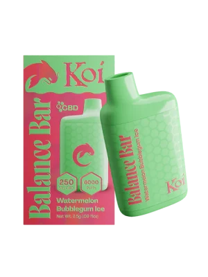 Koi Balance Bar CBD Vape - Watermelon Bubblegum Ice