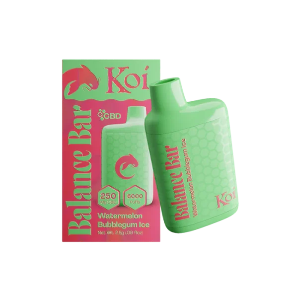 koiwatermelon Koi Balance Bar CBD Vape - Watermelon Bubblegum Ice