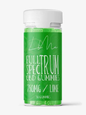 Full Spectrum CBD Gummies - 30ct - Lime - Lima