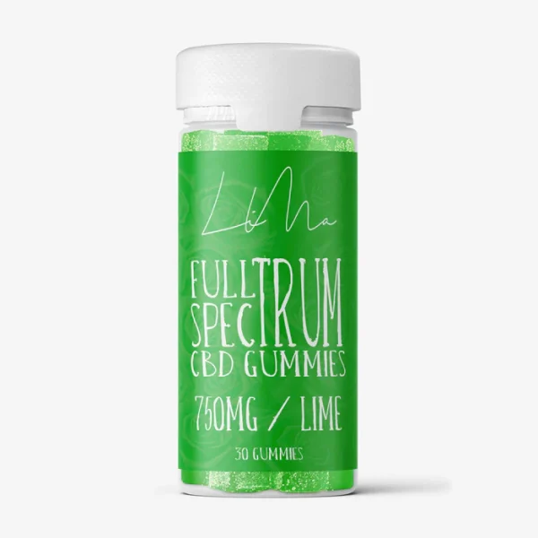 Full Spectrum CBD Gummies - 30ct - Lime - Lima