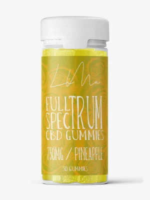 Full Spectrum CBD Gummies - 30ct - Pineapple - Lima