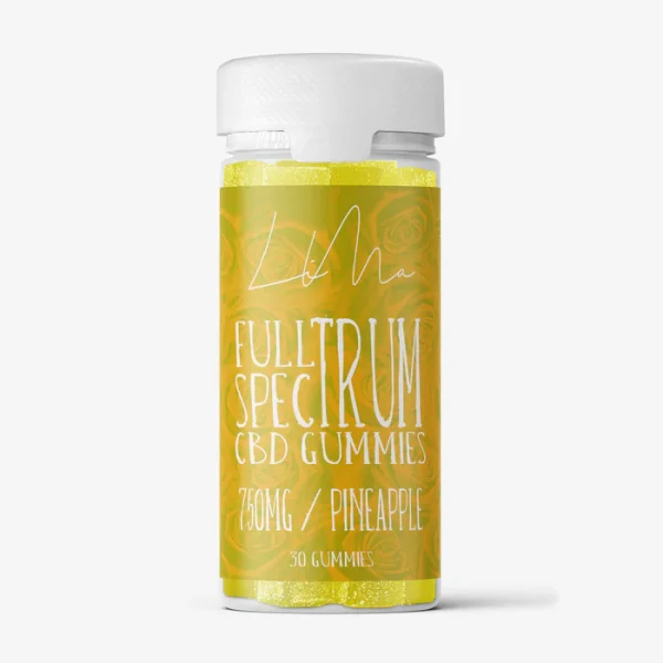 Full Spectrum CBD Gummies - 30ct - Pineapple - Lima