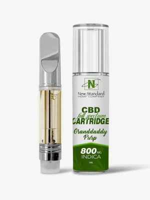 CBD Vape Cartridge / Grandaddy Purp / New Standard Hemp
