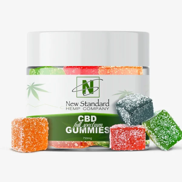 CBD Full Spectrum Gummies 10ct - 25mg Assorted - New Standard Hemp
