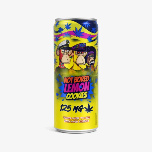 Not Bored - Lemon Cookie - 100mg THC - 25mg CBD