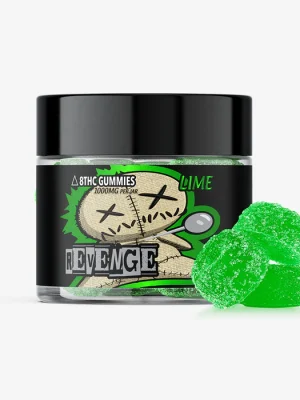 Delta 8 THC 100mg Gummies - Lime 10ct - REVENGE