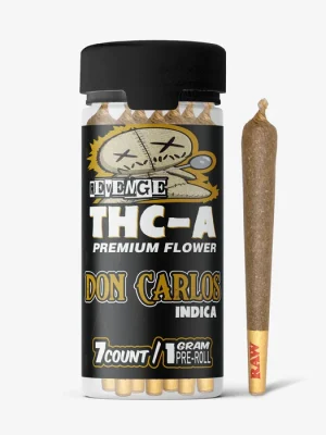 THC-A Flower / 7 CT / 1g Preroll / Don Carlos / Revenge
