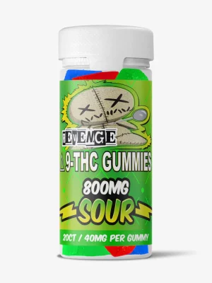 Delta 9 THC Gummies - 40mg - Sour 20CT - REVENGE