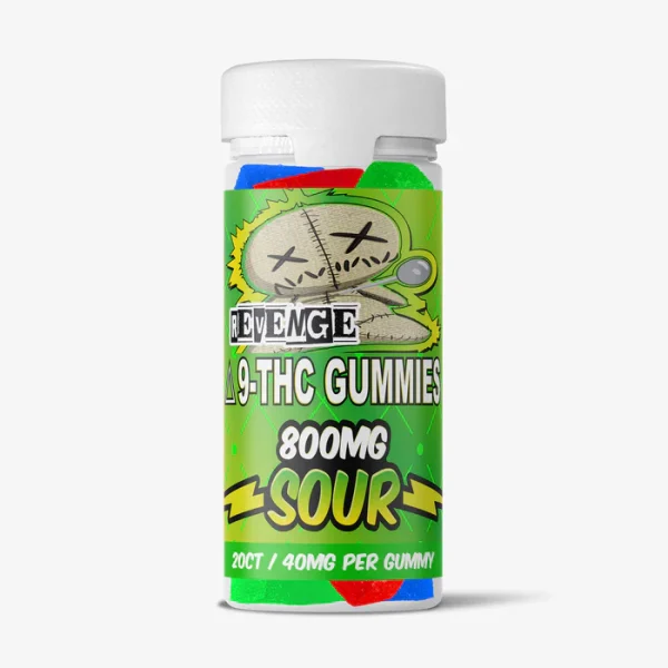 Delta 9 THC Gummies - 40mg - Sour 20CT - REVENGE