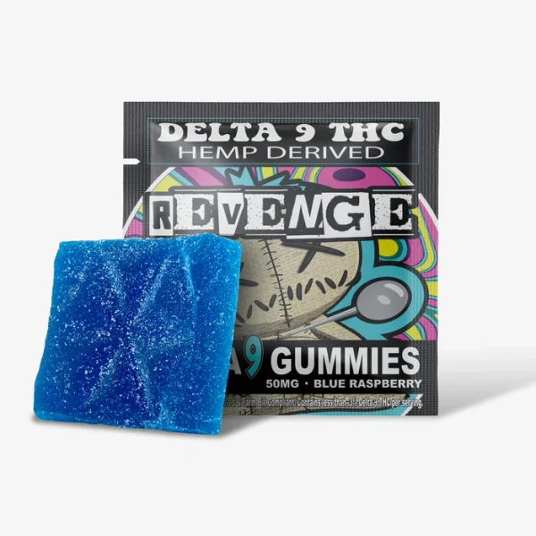 D9 Gummies - 50mg - Blue Razz 1ct - Revenge