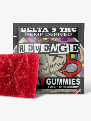 D9 Gummies - 50mg - Strawberry 1ct - Revenge