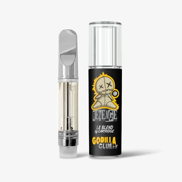 Delta 8 Blended Cartridge - Gorilla Glue - Revenge