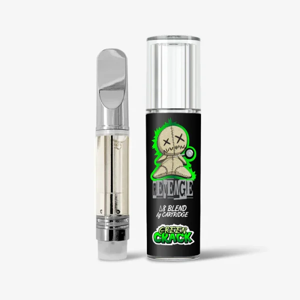 Delta 8 Blended Cartridge - Green Crack - Revenge