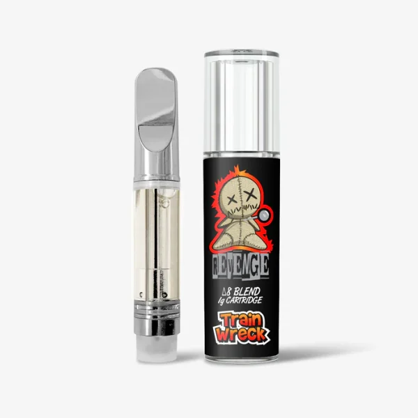 Delta 8 Blended Cartridge - Train Wreck - Revenge