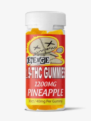 Delta 9 THC Gummies - 40mg - Pineapple 30ct - REVENGE