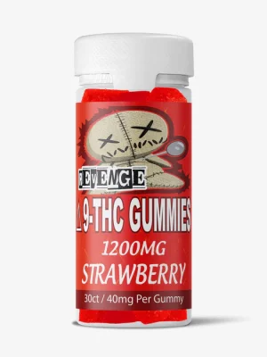 Delta 9 gummy strawberry 40 milligrams 10 count  revenge delta 9 gummy strawberry 40 milligrams 10 count detail REVENGE Delta 9 THC Gummies - 40mg - Strawberry 30ct - REVENGE