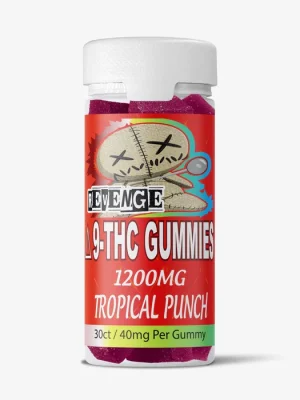 Delta 9 THC Gummies - 40mg - Tropical Punch 30ct - REVENGE