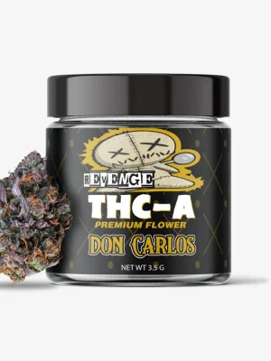 THC-A Flower / Don Carlos / 3.5g Jar / Revenge