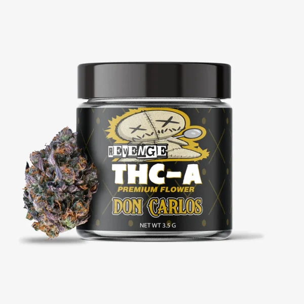 THC-A Flower / Don Carlos / 3.5g Jar / Revenge