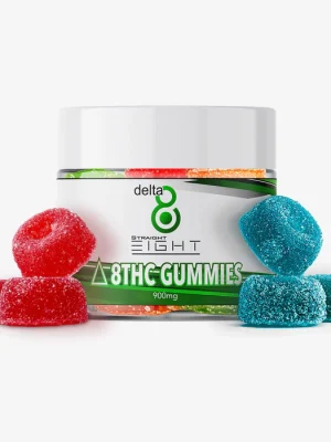 Delta 8 THC 30mg Gummies - 30ct Assorted - Straight 8