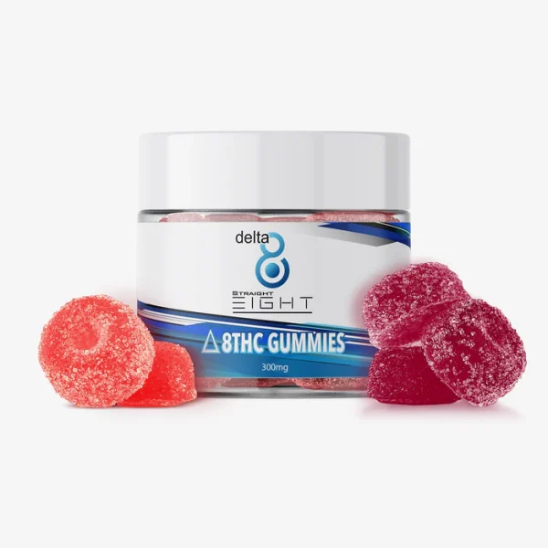 Delta 8 THC 30mg Gummies - 10ct Tropical - Straight 8