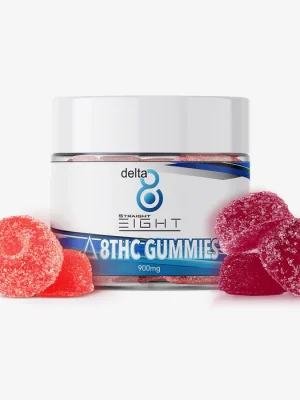 Delta 8 THC 30mg Gummies - 30ct Tropical - Straight 8