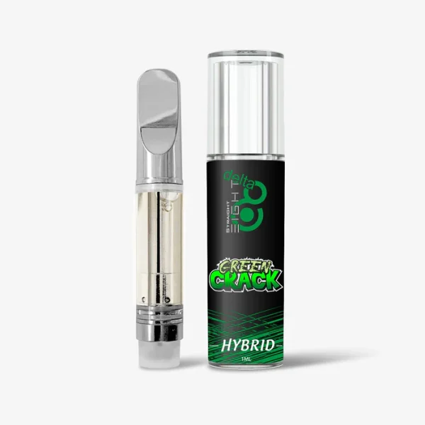 Delta 8 THC Cartridge - Green Crack - Straight 8