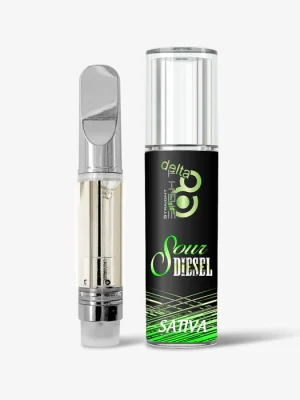 Delta 8 THC Cartridge - Sour Diesel - Straight 8